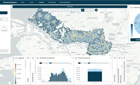 Carbon emissions in port areas: an interactive visualisation tool